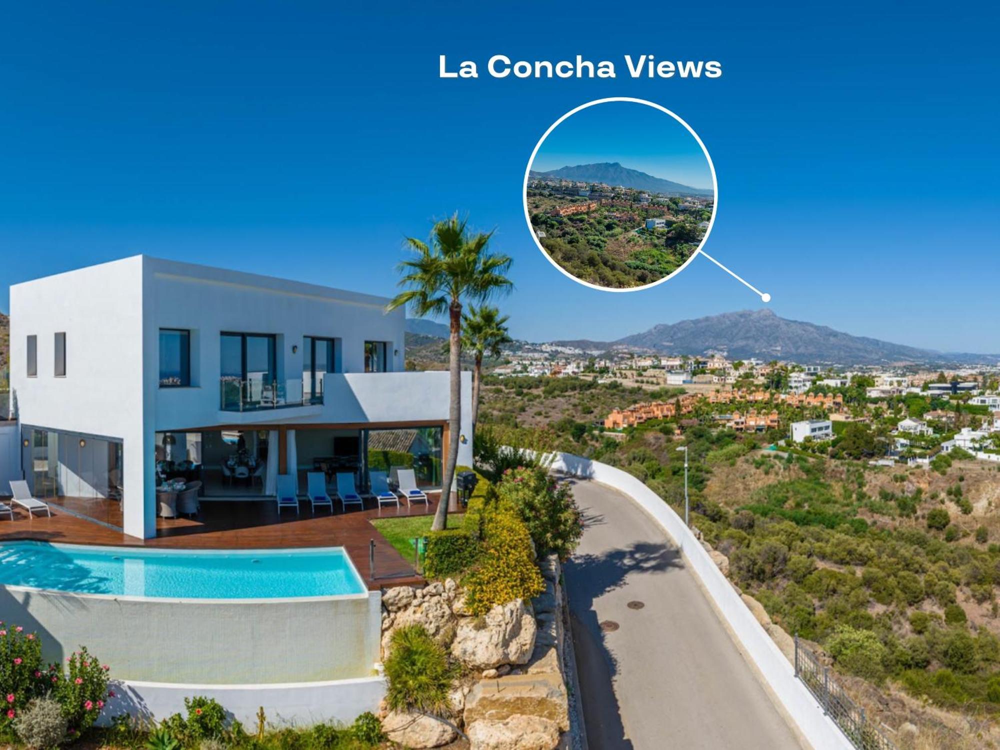 Vacation Marbella I Villa Paraiso The View, Infinity Heated Pool, Sea View, 24-7 Security, Golf Courses Estepona Bagian luar foto